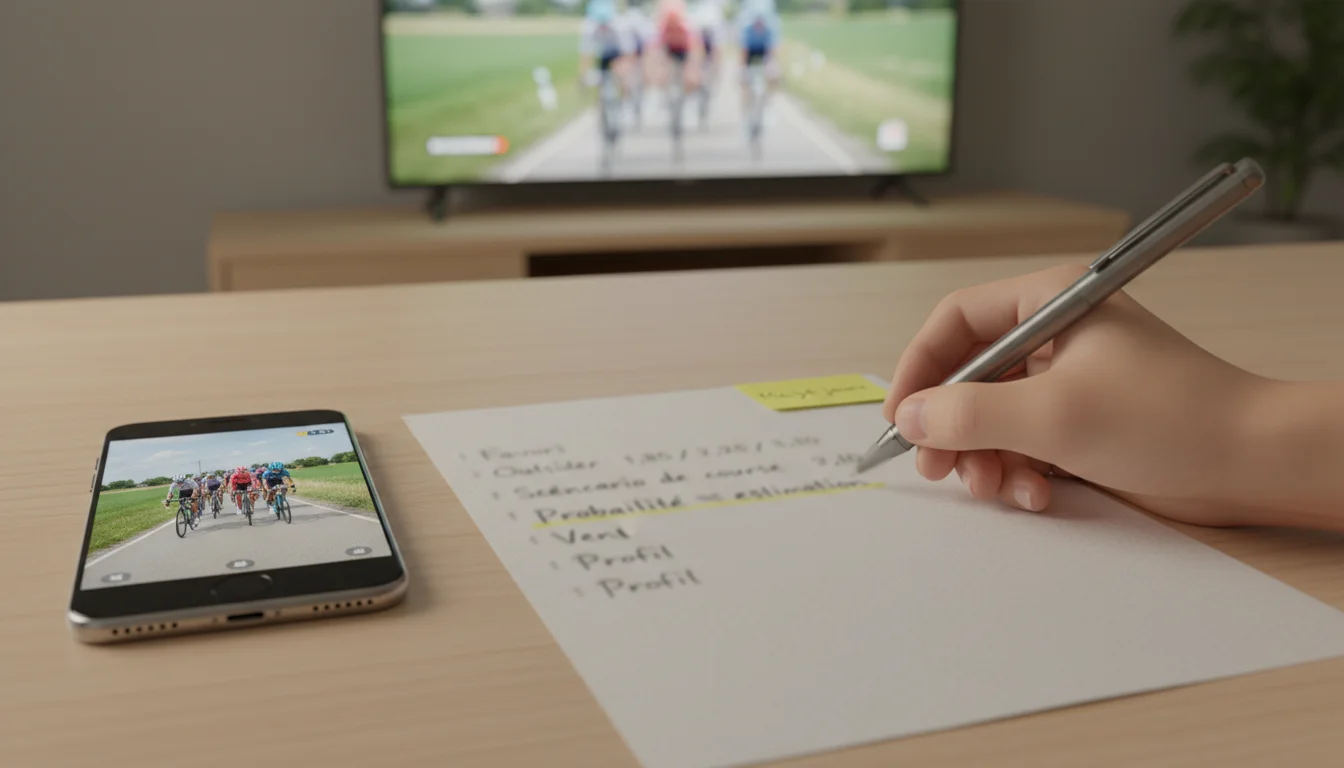 Comprendre les cotes des paris cyclisme et calcul des gains