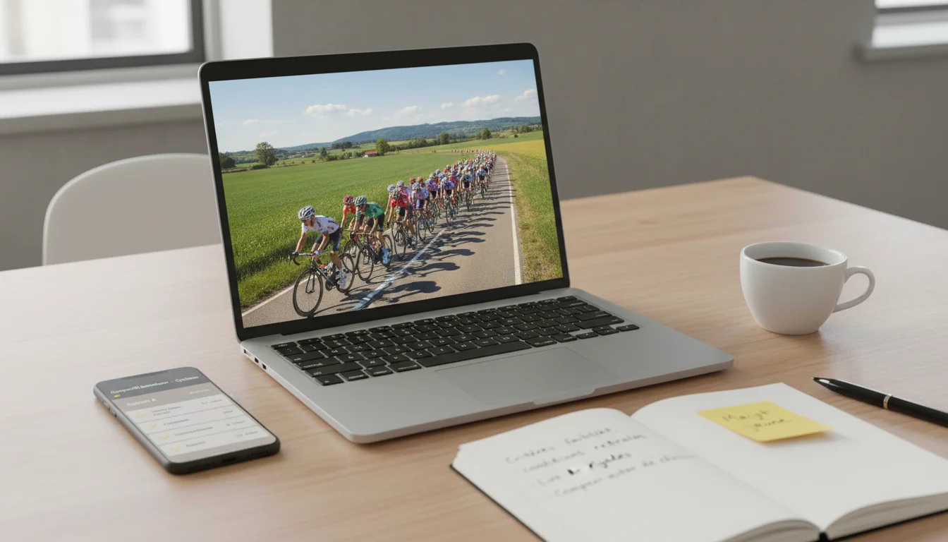 Comparaison des sites de paris sportifs pour le cyclisme professionnel