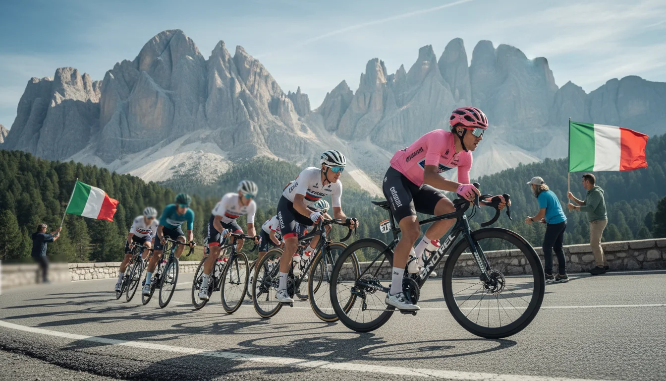 Pronostic Giro d'Italia 2026 avec analyse des favoris