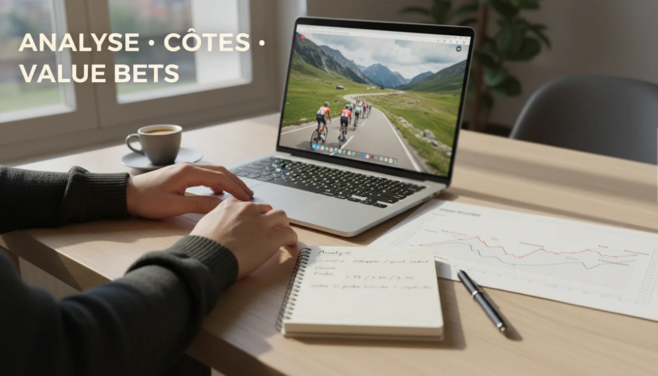 Stratégies paris cyclisme : analyse des cotes et value bets